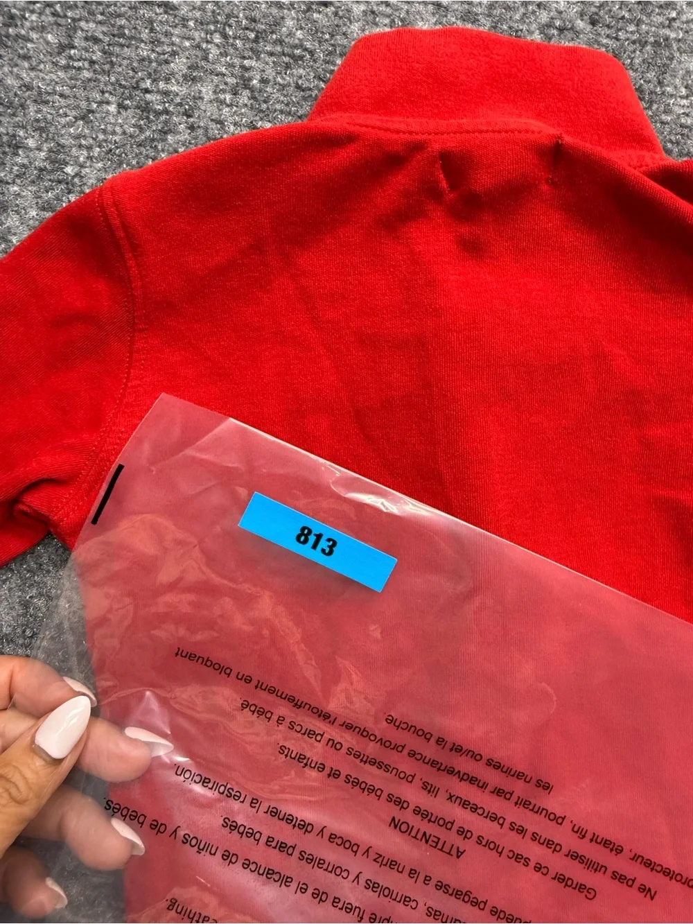 Ralph Lauren Baby Boy 18 months Red Half-Zip Kids Pullover Shirt